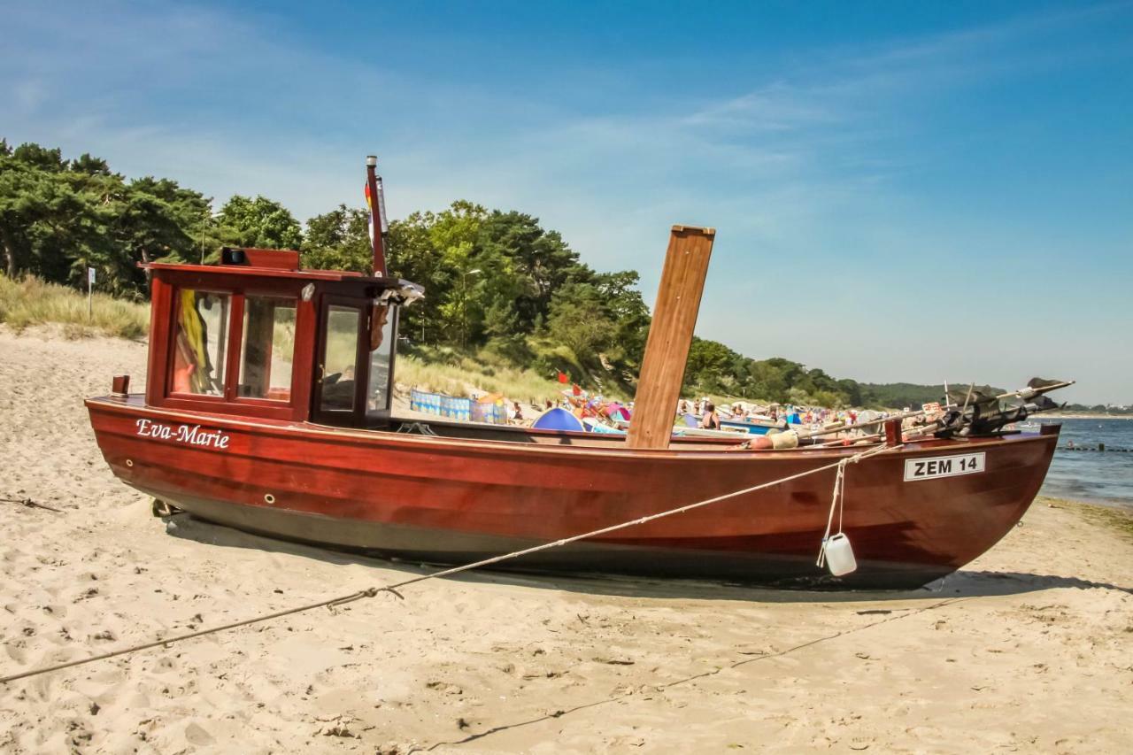 Fewo Ava - Im Sommer Ist Ein Strandkorb Inclusive Apartman Zempin Kültér fotó