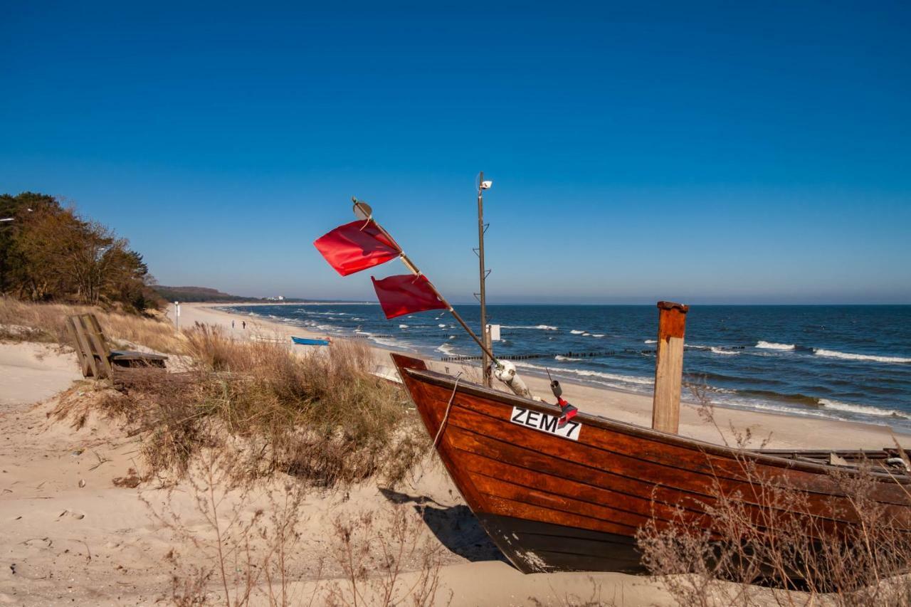 Fewo Ava - Im Sommer Ist Ein Strandkorb Inclusive Apartman Zempin Kültér fotó